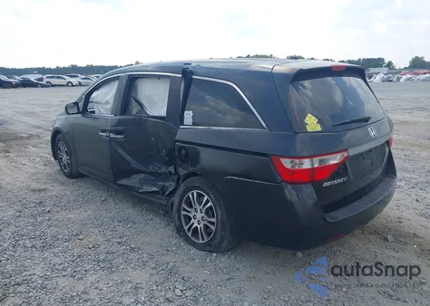 2011 Honda Odyssey Ex-L из США, поврежденный, VIN 5FNRL5H68BB004967